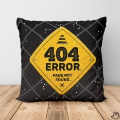 Almofada Erro 404 Placa