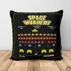 Almofada Space Invaders
