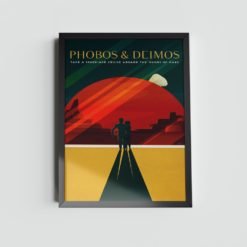Quadro Phobos e Deimos - Nasa